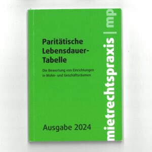 Cover Paritätische Lebensdauertabelle 2024