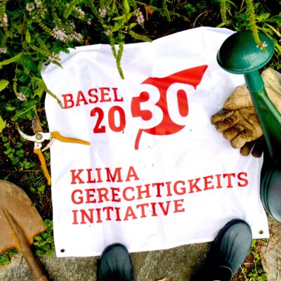 Basel 2030 : Für ein klimagerechtes Basel mit netto null Treibhausgasemissionen