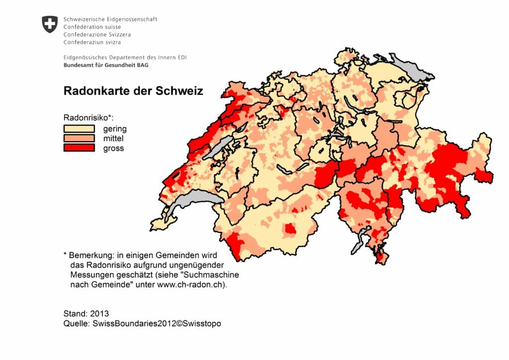 Radonkarte 2013